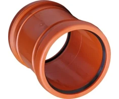 Pipelife Lauko kanaliz. PVC remontinė mova d. 110 mm