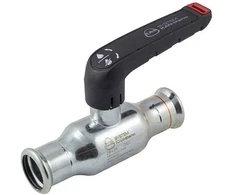 Plieninis pres. rutulinis ventilis KAN-therm - 35