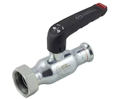 Plieninis pres. rutulinis ventilis su išardoma jungtimi KAN-therm - 15 G3/4“