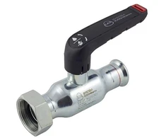 Plieninis pres. rutulinis ventilis su išardoma jungtimi KAN-therm - 28 G1 1/4"