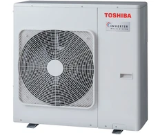 RAS-2M18G3AVGE Išorinė multisplit dalis Toshiba (R32 freonas) 5,2 (1,7~6,2) / 5,6 (1,3~7,5) kW (maks. 2 vidinės dalys)