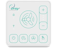 Rekuperatorius ENSY WAVE 400BH vert. deš.p. su Wi-Fi ir Bluetooth valdikliu