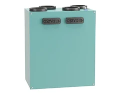 Rekuperatorius Oxygen EASY V400E vert.deš. pus. 400m3/h, entalp. CO2 daviklis