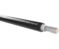 Solar kabelis MG WIRES EN 50618 4,00 mm2 Q H1Z2Z2-K 100 metrų juodas
