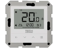 Tech Laidinis kambario termostatas EU-F-4z v1, baltas, 55mm rėmeliams