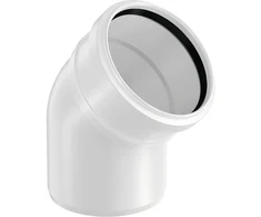Uponor Decibel alkūnė 110 45°