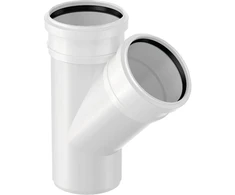 Uponor Decibel trišakis 110/110 45°