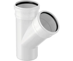 Uponor Decibel trišakis 110/50 45°