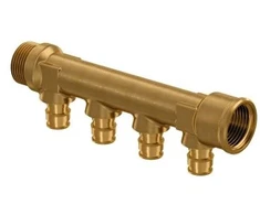 Vandentiekio kolektorius Uponor QE, 3/4'' VSxIS, 16-3 atšakos