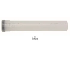 Vaillant dūmtraukio prailginimas 0,5 m,kondensaciniam katilui, d.80mm