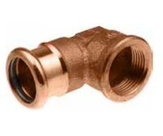 Varinė pres. alkūnė KAN-therm, d.18xR1/2"v x 90°
