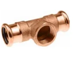 Varinis pres. trišakis su vidiniu sriegiu KAN-therm, 22x1/2"x22