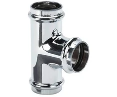 Viega sifona trejgabals, d=32 mm, hromēts kapars
