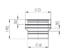 Vilpros Pramone DW antgalis apat. HeatUp NPNP d.200/250 (BL) (H221 1 3102 0200 000)