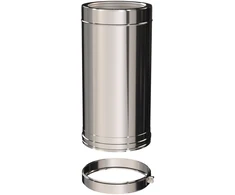 Vilpros Pramone DW dūmtraukio segm. NPNP d.130/180, L-0.5m