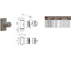 Vilpros Pramone SWO pravala su akle NP d.150/100x200 (300 2 1002 0150 000)