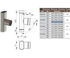 Vilpros Pramone SWO trišakis HeatUp NP d.180/120x240 (H321 2 2001 0180 085)