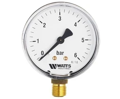 Watts Industries Manometras 6b 63/6 1/4" RAD (10007723)