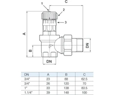 Watts Industries Perleidimo vožtuvas 1" USVR 25 (10005174)