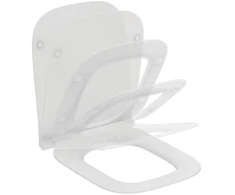 WC dangtis Ideal Standard i.life B su Soft close, plonas, baltas