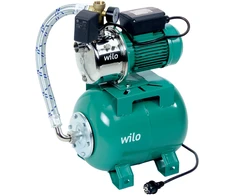 Wilo *Savisiurbis siurblys HWJ 203-EM-50 komplekte su slegio rele ir 50 l hidroforu