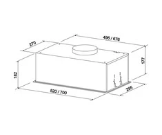 Įmontuojamas gartraukis Eleyus ATR L 14 200 52 BL