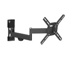 Laikiklis BARKAN 2400.B 26"-39" lygiam/lenktam TV, 4 lankstų, sieninis, juodas