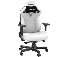 Žaidimų kėdė AndaSeat Kaiser 3 XL, Balta, PVC oda