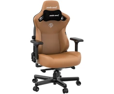 Žaidimų kėdė AndaSeat Kaiser 3 XL, Ruda, PVC oda