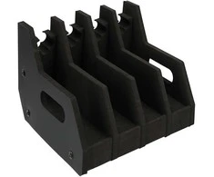BRIHARD ADVANCED 4-GUNS FOAM HOLDER PISTOLETŲ STOVAS