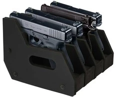 BRIHARD ADVANCED 4-GUNS FOAM HOLDER PISTOLETŲ STOVAS