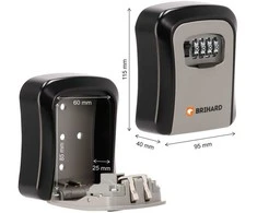 Brihard Key Lock Box Outdoor