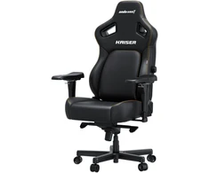 Žaidimų kėdė AndaSeat Kaiser 4 XL, juodos spalvos, medžiaga: eko oda