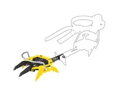 Atsarginė dalis katėms Grivel Spare Cramp G22+ COM Front Parts 2x