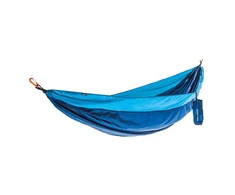 Hamakas Cocoon Travel Hammock Double Size - Mėlynai dryžuota (Mėlyna Stripe)