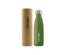 Įvairių spalvų termo gertuvė LakenJoy Thermo Bottle 0,5 l - Juoda