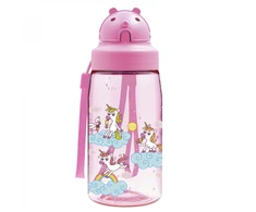 Įvairių spalvų vaikiška gertuvė Laken TRITAN Bottle 0,45 L. OBY Cap - Rožinė