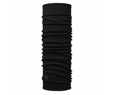 Kaklaskarė Buff Midweight Merino Wool Solid Juodas