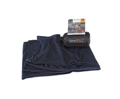 Kelioninė antklodė COCOON Merino Wool/Silk Travel Blanket - Juoda