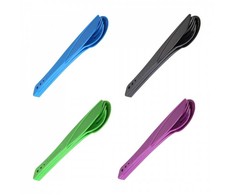 Kelioninių įrankių komplektas Lifeventure Ellipse Camping Cutlery - Pilka