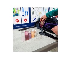 Kelioninių plastikinių buteliukų rinkinys Lifeventure Flight Bottle Set