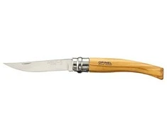 Kišeninis peilis plonais ašmenimis Opinel Nr.8 Alyvmedžio rankena