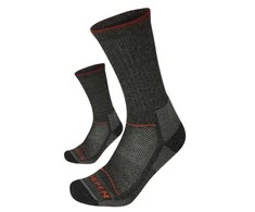 Kojinės Lorpen Merino Hiker Eco 2 Pack - XL - Tamsiai pilka