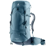 Kuprinė Deuter Aircontact Lite 50 + 10 - Juoda/grafito (juodas/graphene),