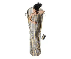 Miegmaišio įdėklas COCOON MummyLiner 100% Cotton-Flannel - Coast Lines