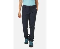 Moteriškos patrumpintos kelnės Rab Incline Pants Wmns Short Leg - XL - Tamsiai pilka