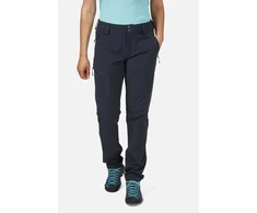 Moteriškos prailgintos kelnės Rab Incline Pants Wmns Long Leg - XS - Tamsiai pilka