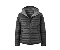 Moteriška pūkinė striukė Rab Microlight Alpine Jacket Wmns - XS - Mėlynai dryžuota (Mėlyna Stripe)