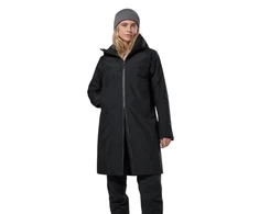 Moteriška striukė Montane F SPIRIT LONG INS JKT - Juoda - M
