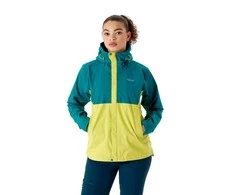 Moteriška striukė nuo lietaus Rab Downpour Eco Jacket - S - Raudona